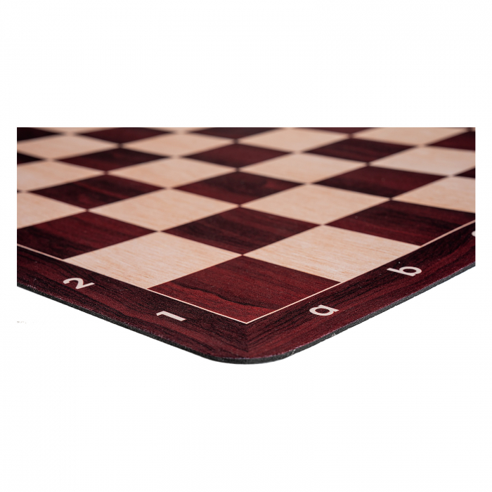 Tabla de sah rulabila MOUSEPAD (subtire) - aspect de lemn [2]