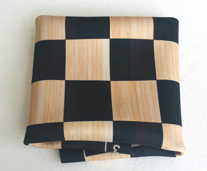 Tabla de sah rulabila MOUSEPAD (subtire) - aspect de lemn [3]