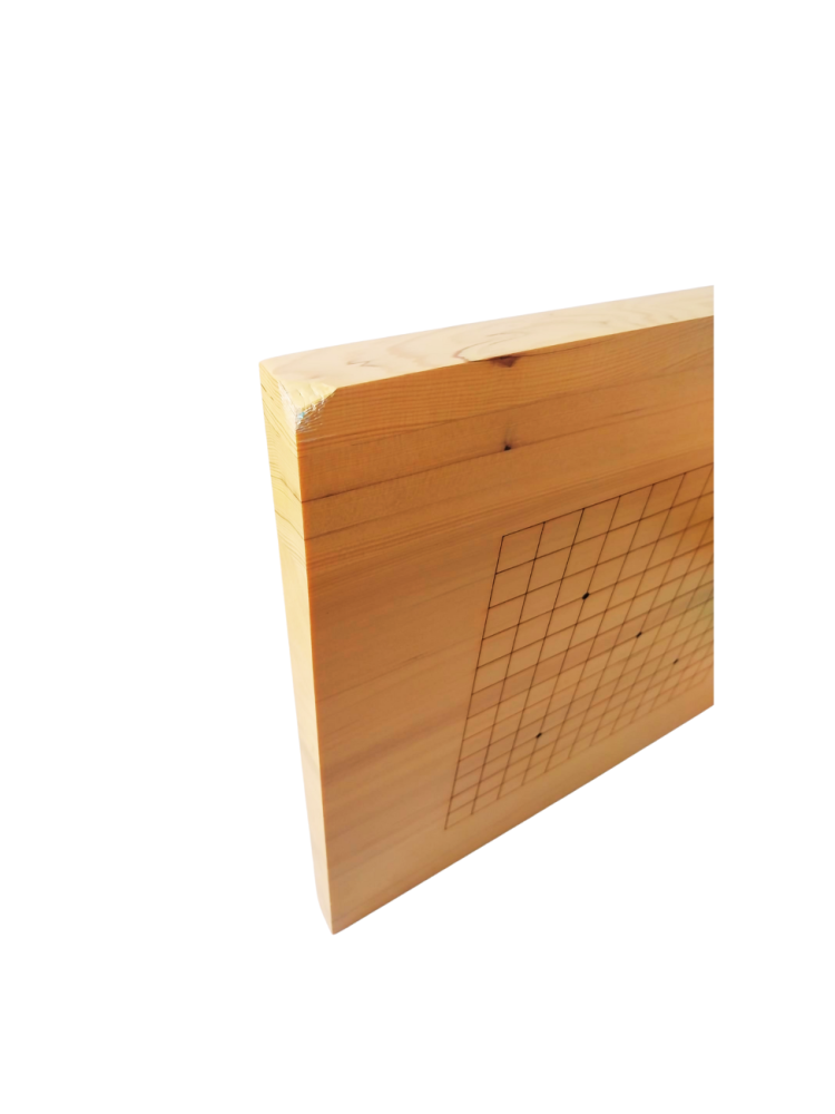 Tabla go profesionala - Goban Shinkaya 3 cm - Imperfecta [2]