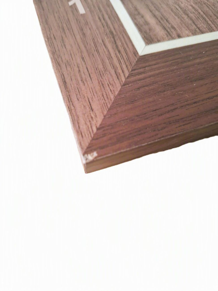 Tabla lemn no 6 - nuc/artar (walnut/maple), cu notatie - IMPERFECT [4]