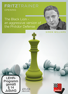 DVD: The Black Lion - an aggressive version of the Philidor Defense
