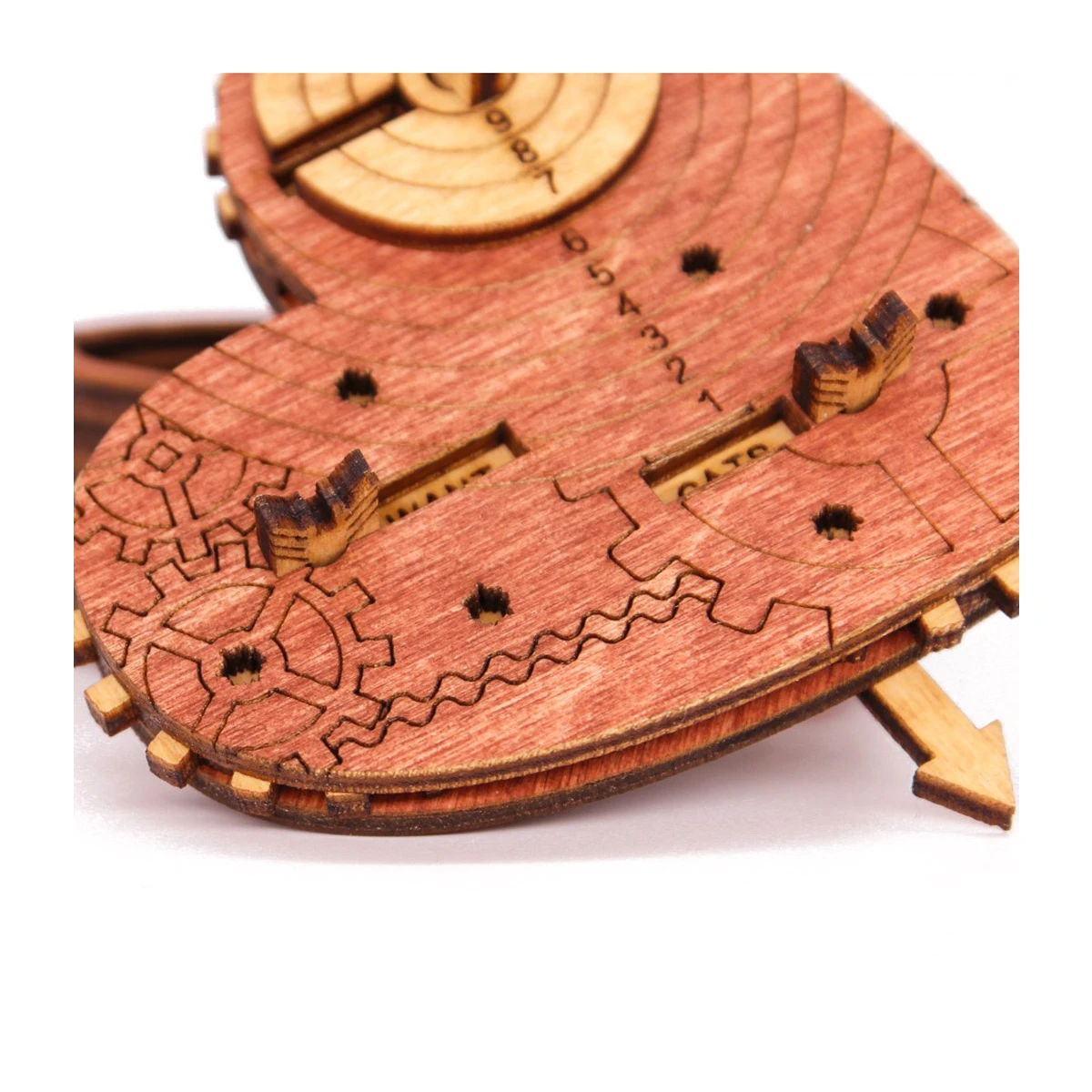 Tin Woodman's Heart. A mechanical box with a code lock [5]