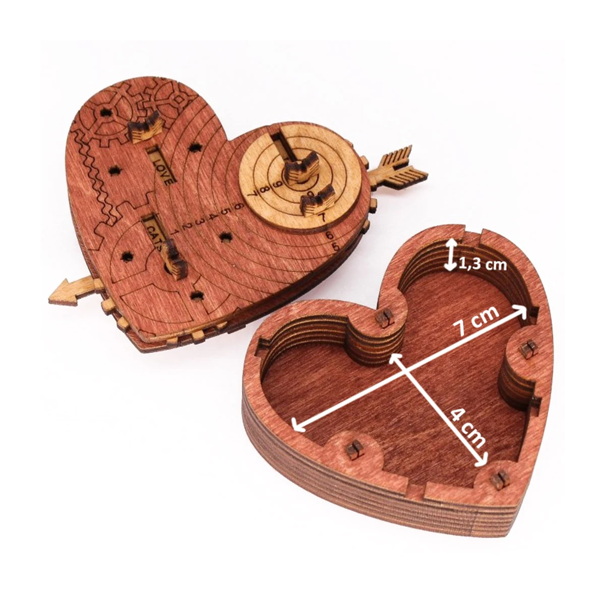 Tin Woodman's Heart. A mechanical box with a code lock [2]