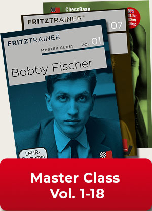 TRAINING VIDEO - CHESSBASE - Master Class Vol 1 to 18 by  Dorian Rogozenco, Dr. Karsten Müller, Mihail Marin, Oliver Reeh