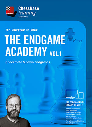 TRAINING VIDEO - CHESSBASE - The Endgame Academy Vol.1: Checkmate  pawn endgames by  Dr. Karsten Müller
