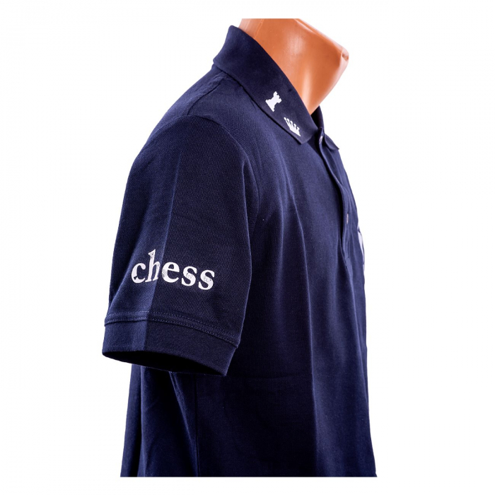 Tricou cu model Sah - Indigo [2]