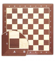 Tabla de sah - lemn mahon 58 x 58 mm [1]