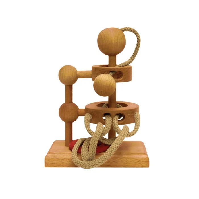 Jocuri logice/abstracte - 3D Puzzle Basic #2 – puzzle din lemn cu un nou model