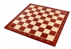 Tabla de sah -lemn mahon  50 x 50 mm (cu sau fara notatie) [2]
