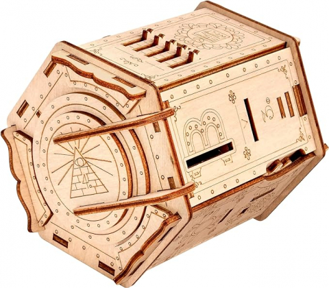 Jocuri de strategie - ESC WELT Fort Knox Box Pro - 3D Puzzle cu compartiment SECRET - Cadouri pentru adulți și copii