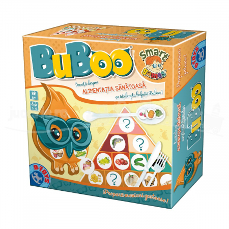 Jocuri educative - Joc Buboo - Alimentația Sănătoasă