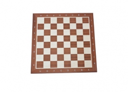 Tabla de sah -lemn mahon  50 x 50 mm (cu sau fara notatie) [3]