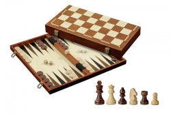 Set de sah si table/backgammon - 45mm, kh 78mm, - Desigilat [4]