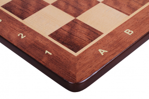 Tabla de sah din lemn padauk, 58  x 58 mm [1]