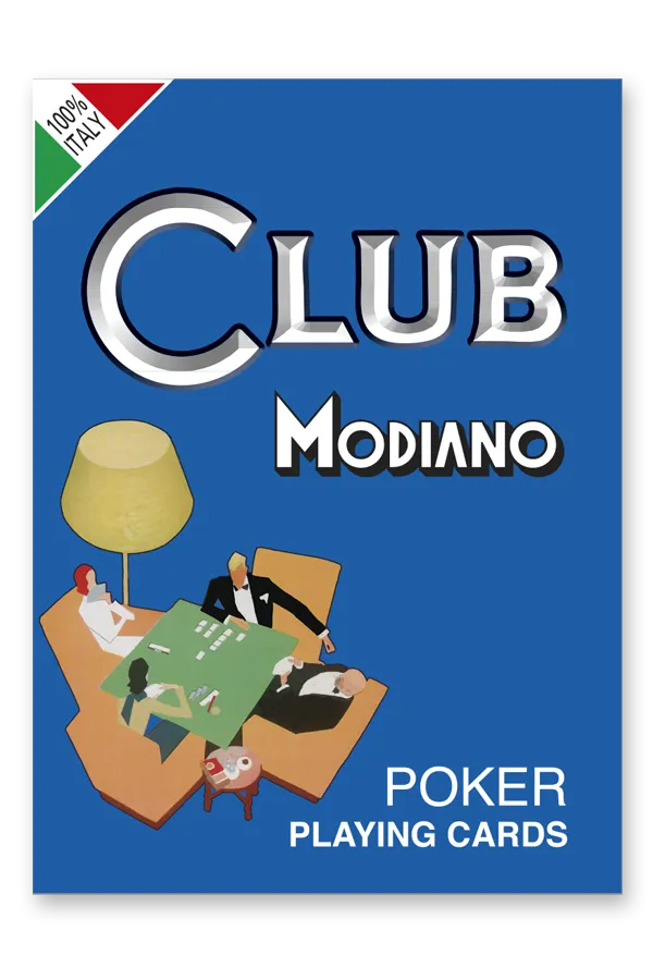 Carti De Joc - Cărți de joc POKER CLUB Roșu / Albastru (carton)