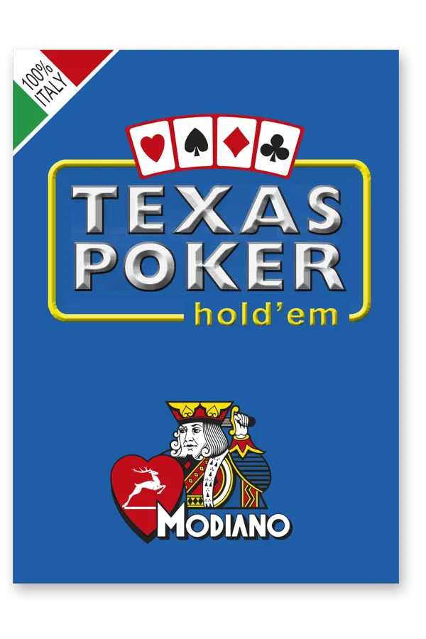 Cărți de joc TEXAS POKER CLUB jumbo 2 index (carton duplex) [0]