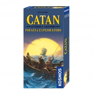 Jocuri de strategie - CATAN - extensie Pirati & Exploratori 5/6 jucatori