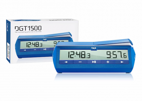 Pachet 10 x Ceas de sah DGT 1500 Albastru [1]