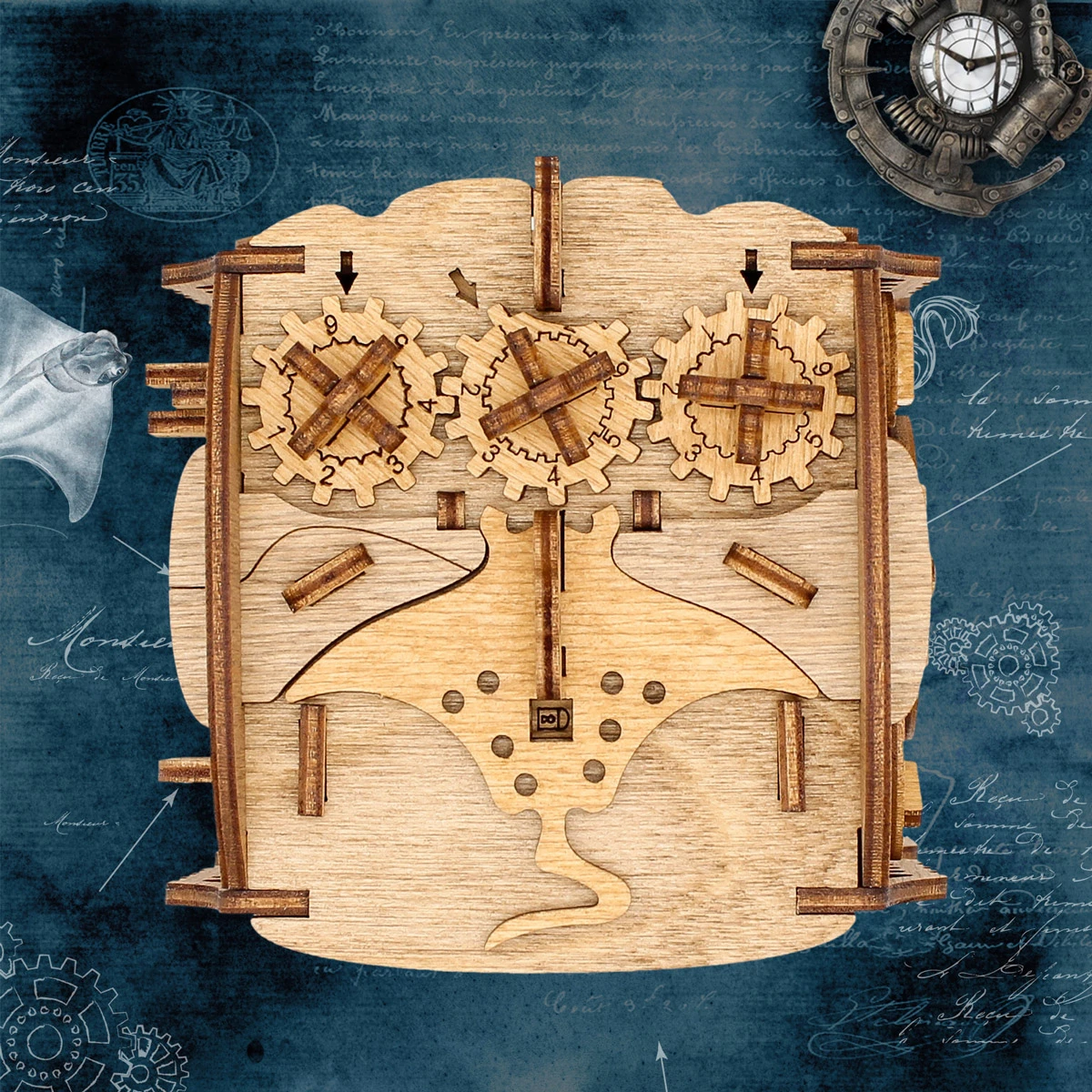 Cluebox - Escape Room in a Box. Captain's Nemo Nautilus [3]