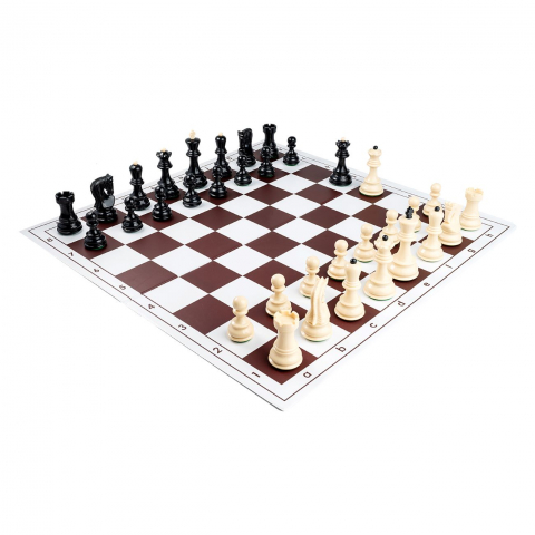 Comboset ABS Zagreb: Piese Plastic model Zagreb +Tabla PVC alb /maro [1]