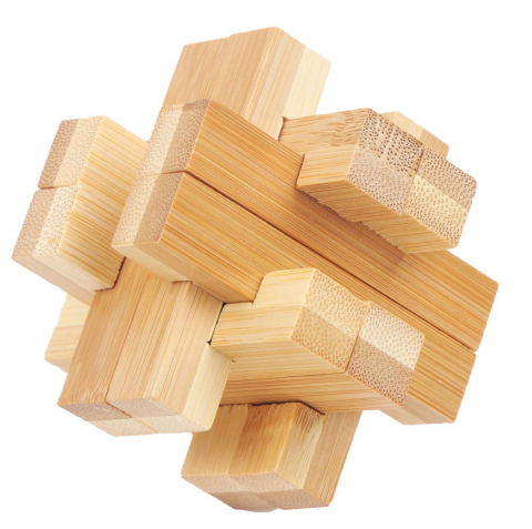 Puzzle - Puzzle 3D Croas Road Puzzle, Bambus