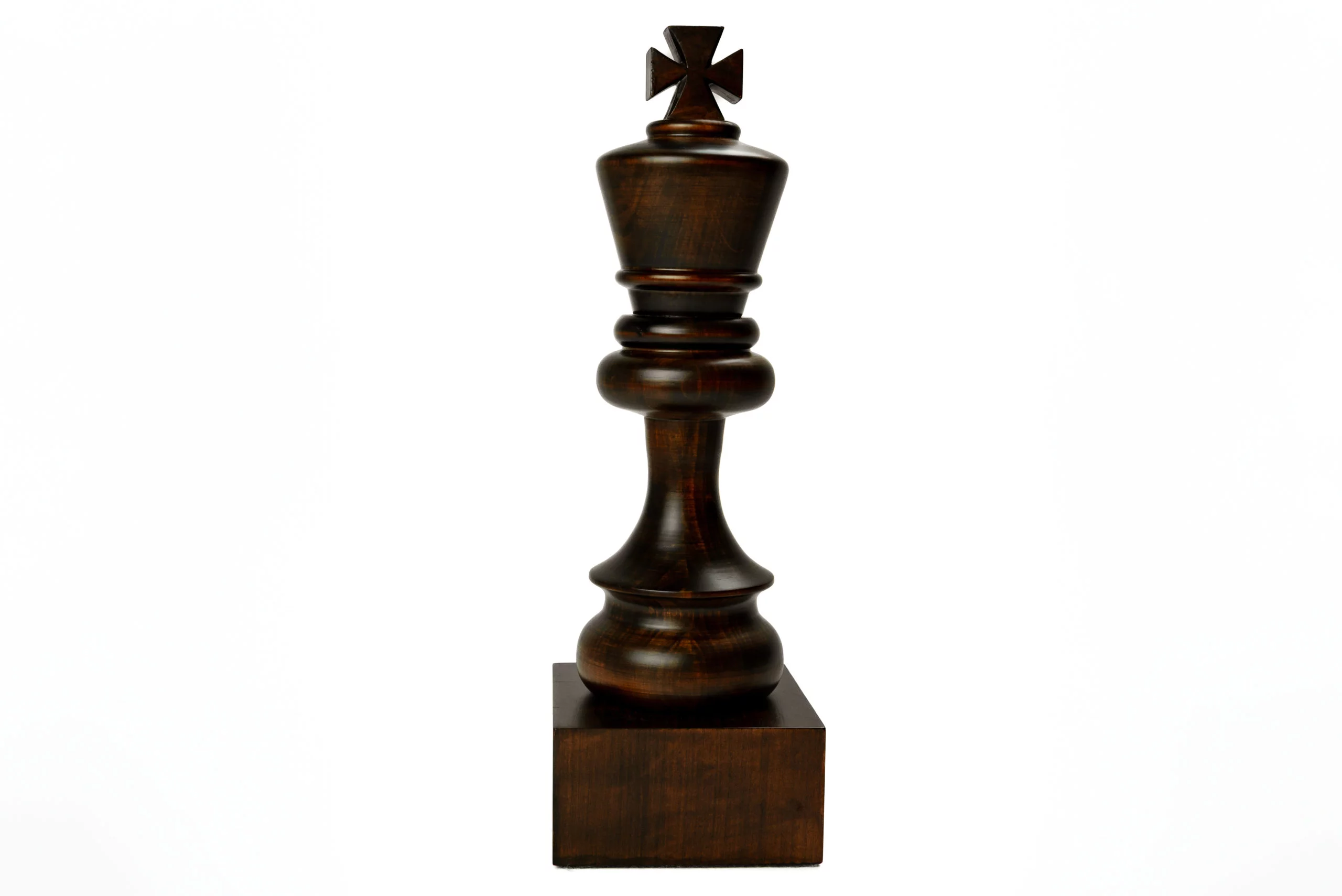 Cupe si trofee - Trofeu - Rege Sah lemn 37cm