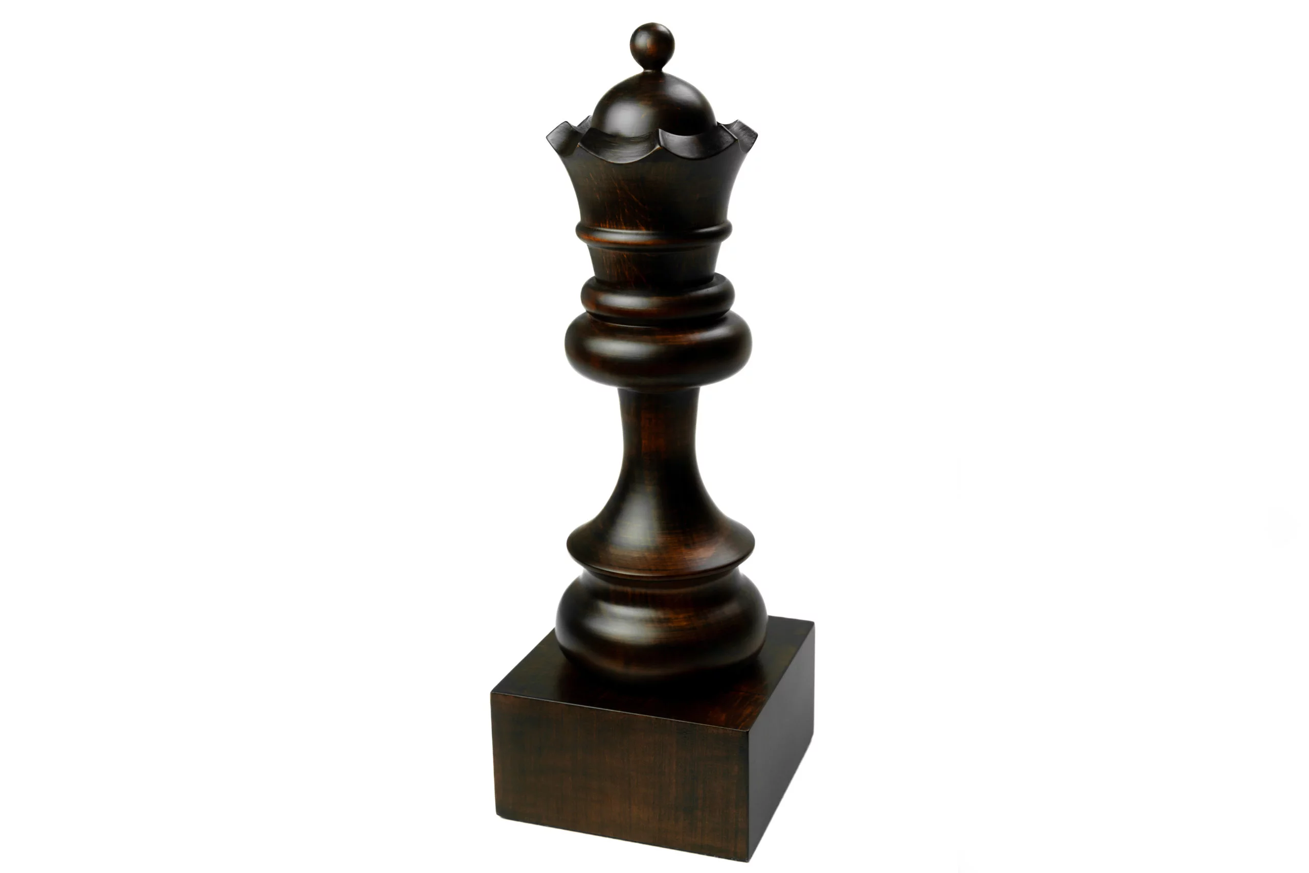 Cupe si trofee - Trofeu - Regina Sah lemn 34cm