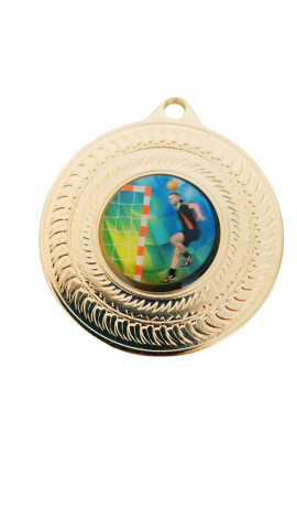 Emblema medalie/cupa simbol handbal 25mm - Colorata [1]