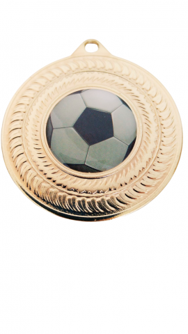 Emblema pentru medalie/cupa simbol Minge de Fotbal 50mm - Colorata [1]