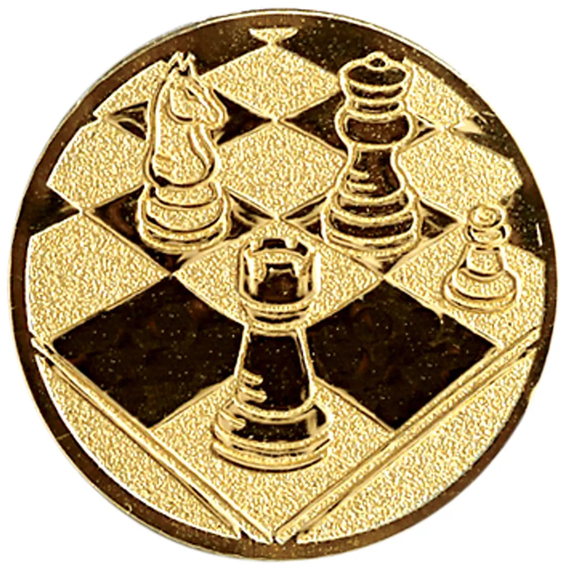 Medalii - Emblema medalie/cupa simbol sah 50mm