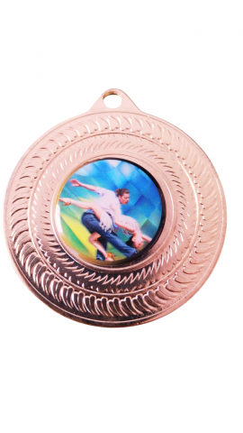 Emblema pentru medalie/cupa simbol Dansatori 25mm - Colorata - [1]