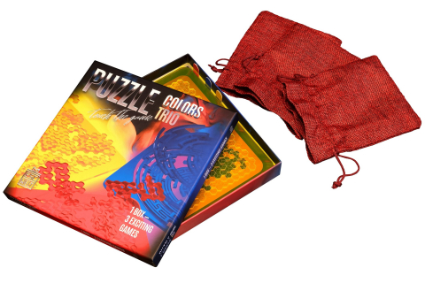 ESC WELT - 3 in 1 Puzzle Colorat  - Puzzle pentru adulți și copii - Puzzle cu formă unică [1]