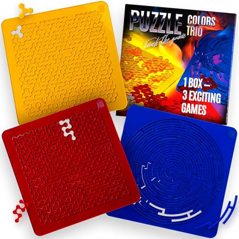 Puzzle - ESC WELT - 3 in 1 Puzzle Colorat  - Puzzle pentru adulți și copii - Puzzle cu formă unică