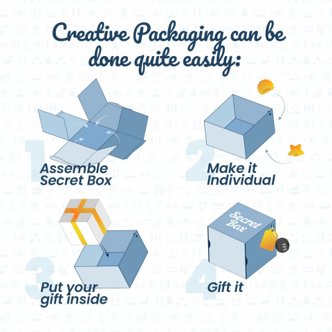 ESC WELT - Cutie pentru cadouri cu deschidere tip puzzle - Personalizare cadou -  Editie Limitata CRACIUN [2]
