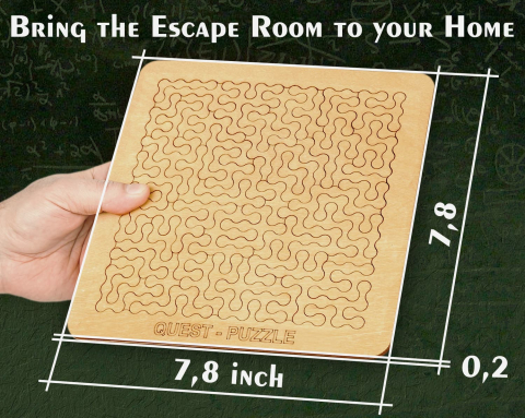 ESC WELT-QUEST Puzzle- din lemn [2]