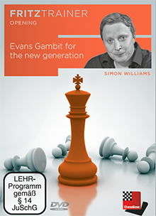 Video - DVD: Evans Gambit for the new generation