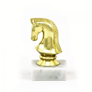 Cupe si trofee - Figurina aurie Cal  Sah