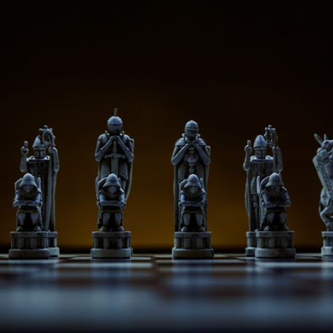 GoChess Harry Potter Wizard Mini - Tabla de Sah Electronica Colectie Licentiata cu LED si AI [9]