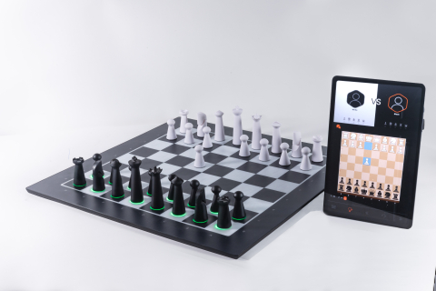 Seturi de sah electronice - GoChess Lite Modern - Tabla de Sah Electronica Inteligenta cu LED si Aplicatie