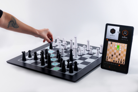 GoChess Lite Modern - Tabla de Sah Electronica Inteligenta cu LED si Aplicatie [1]