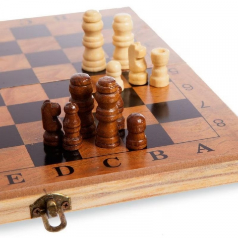 Joc 3in1 - Sah, Dame si Table - 24x24cm [3]