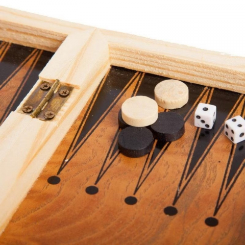 Joc 3in1 - Sah, Dame si Table - 24x24cm [5]