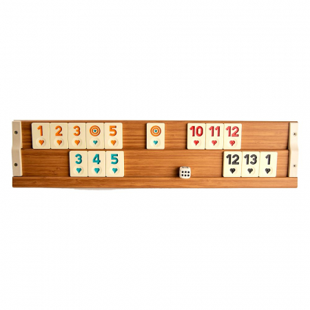 Produse Desigilate - Joc remi/rummy din lemn DELUXE - Desigilat