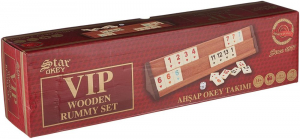 Joc Remi/rummy - Joc remi / rummy din lemn VIP Star