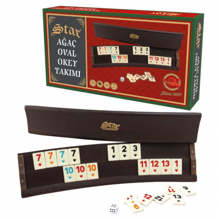 Joc remi/rummy  lemn curbat [2]