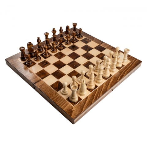 Set Sah + Table/backgammon - Joc Sah si Table Medias, 38 cm, new edition
