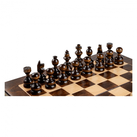 Joc Sah si Table Medias, 44 cm, maro [4]