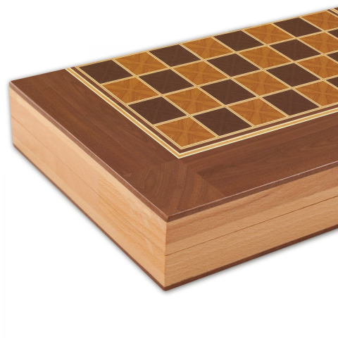 Joc Table Din Lemn - Joc table/backgammon din lemn solid de nuc