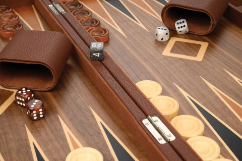 Joc table/backgammon - Polyegos - 48x57 cm [1]
