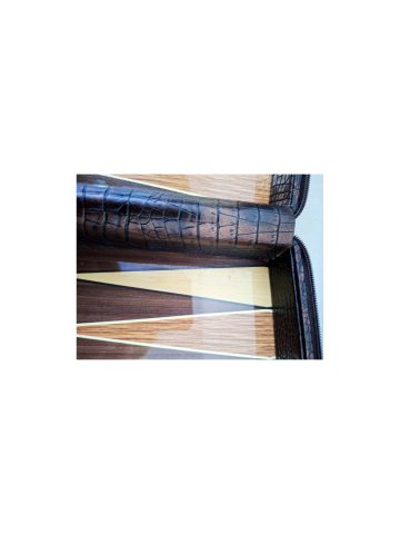 Joc table/backgammon - Star Leather - Mare - 48x60 cm - Imperfect [2]